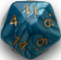 Award die #24 — What are the odds??? (all skulls/shields)